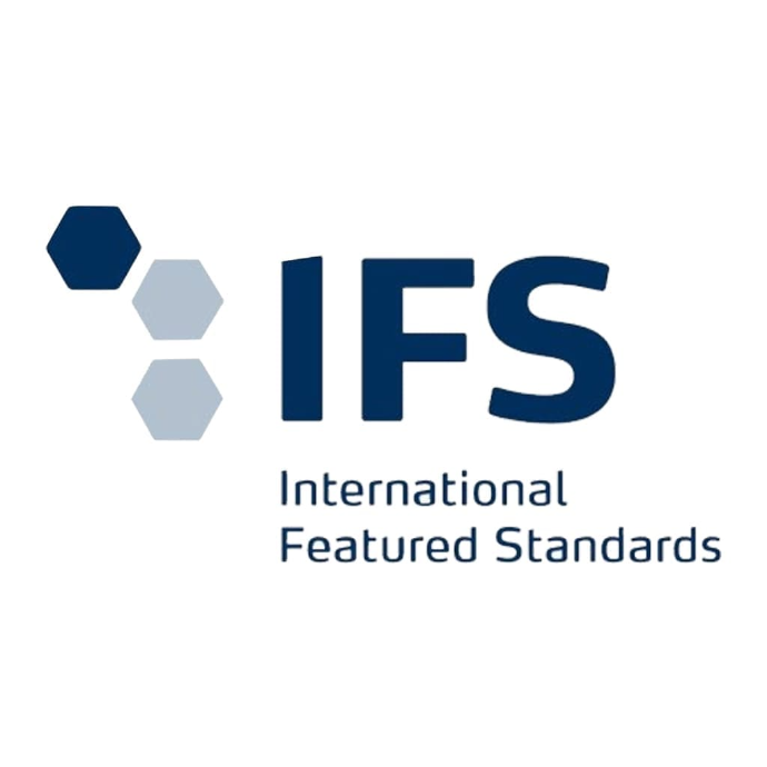 IFS – Стандарт за безопасност на храните и качество Логото на IFS (International Featured Standards) – международен стандарт за безопасност на храните и качеството в хранителната индустрия.